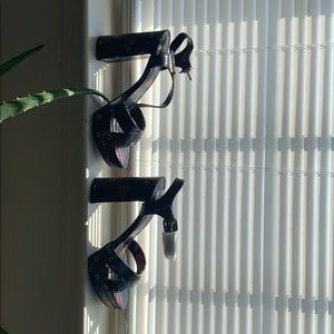 Nine West Platform-4 1/2 inch heel